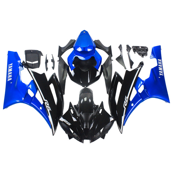 Kåpesett for Yamaha YZF 600 R6 2006-2007 Generisk