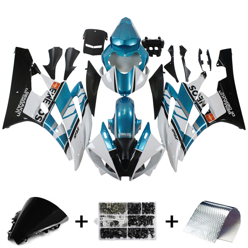 Kit de carenagem para Yamaha YZF 600 R6 2006-2007 Genérico