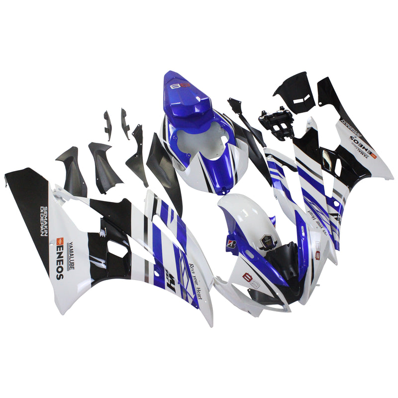 Kit de carenagem Amotopart para Yamaha YZF 600 R6 2006-2007 carroceria de plástico ABS