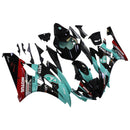 Amotopart Verkleidungsset für Yamaha YZF 600 R6 2006–2007, Karosserie, Kunststoff, ABS