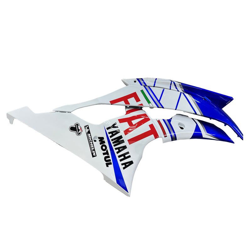 Fairings 2008-2016 Yamaha YZF-R6 Hvit Blå nr. 46 FIAT R6 Generisk