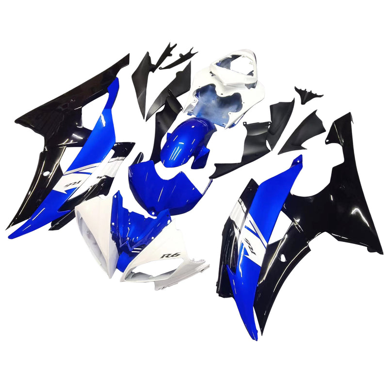 Amotopart kåpa set för Yamaha YZF 600 R6 2008-2016, kropp, plast, ABS