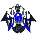 Amotopart Verkleidungsset für Yamaha YZF 600 R6 2008–2016, Karosserie, Kunststoff, ABS