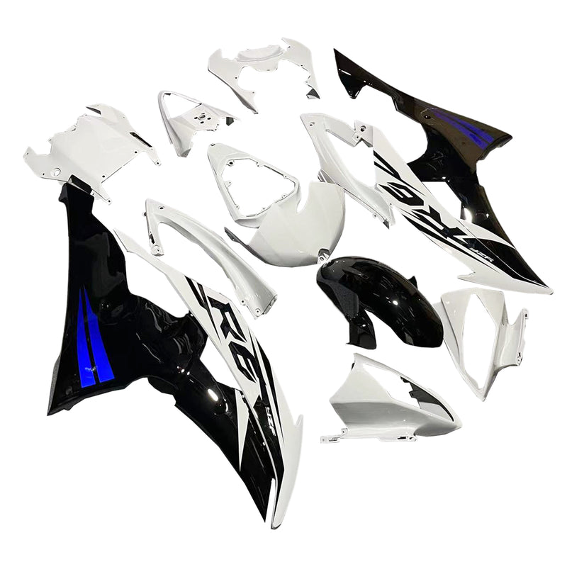 Amotopart kåpa set för Yamaha YZF 600 R6 2008-2016, kropp, plast, ABS