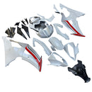 Amotopart kåpa set för Yamaha YZF 600 R6 2008-2016, kropp, plast, ABS