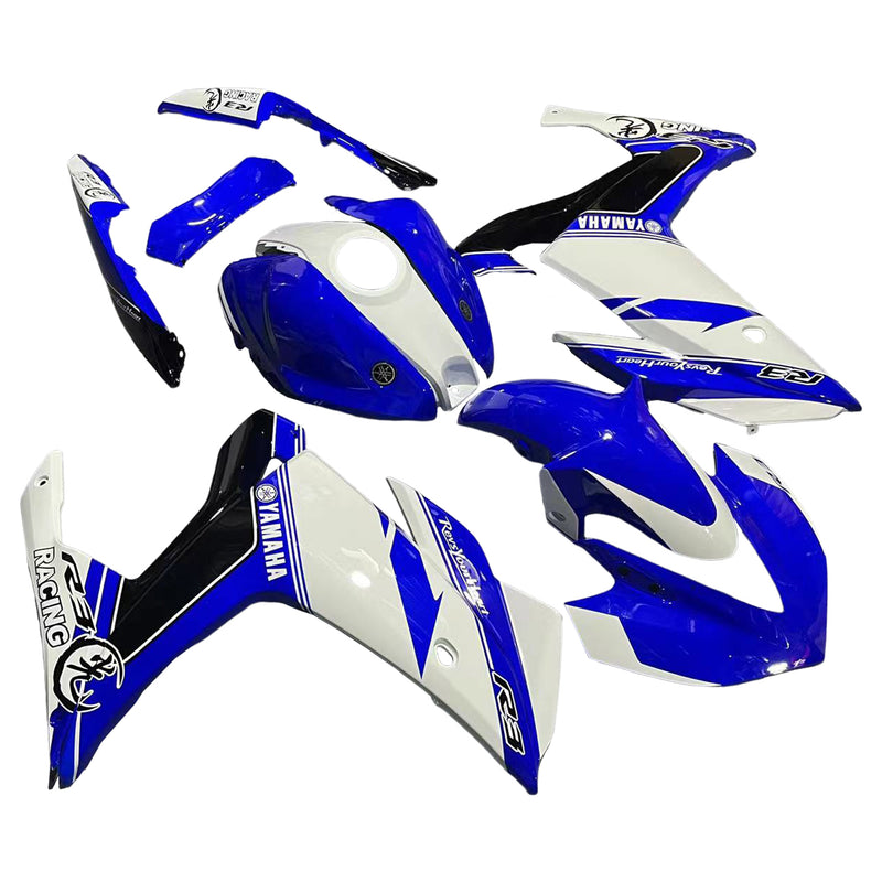 Kit de carenagem para Yamaha YZF-R3 2014-2018 R25 2015-2017 Genérico