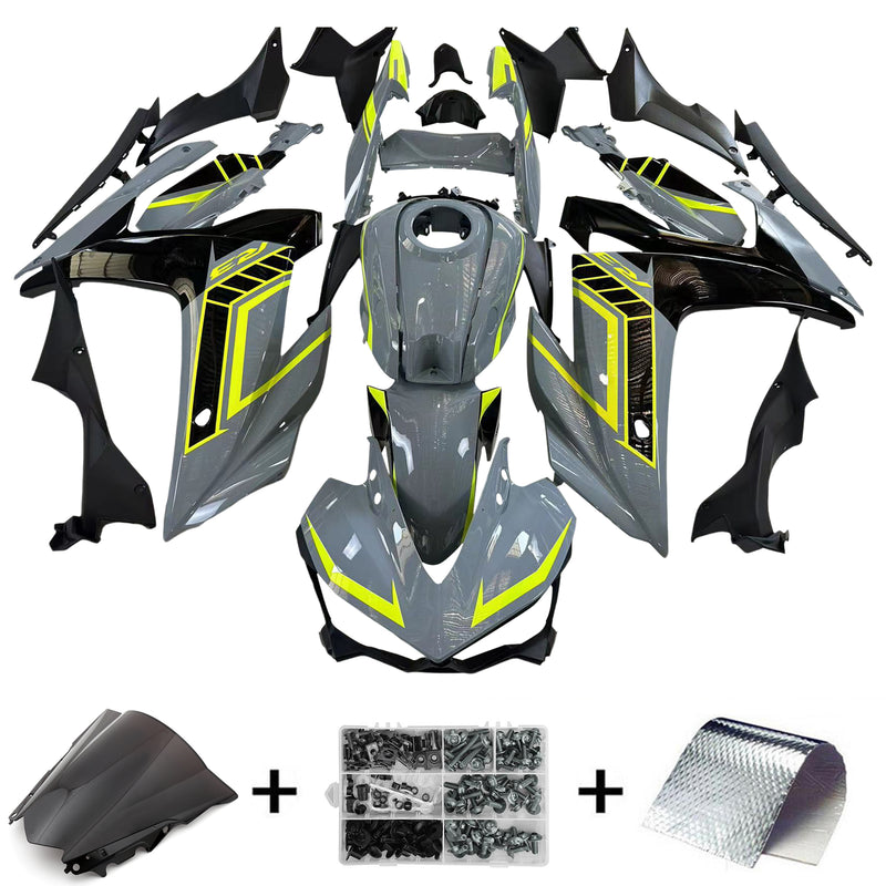 Amotopart Fairing Kit for Yamaha YZF-R3 2014-2018, R25 2015-2017 Karosseri ABS