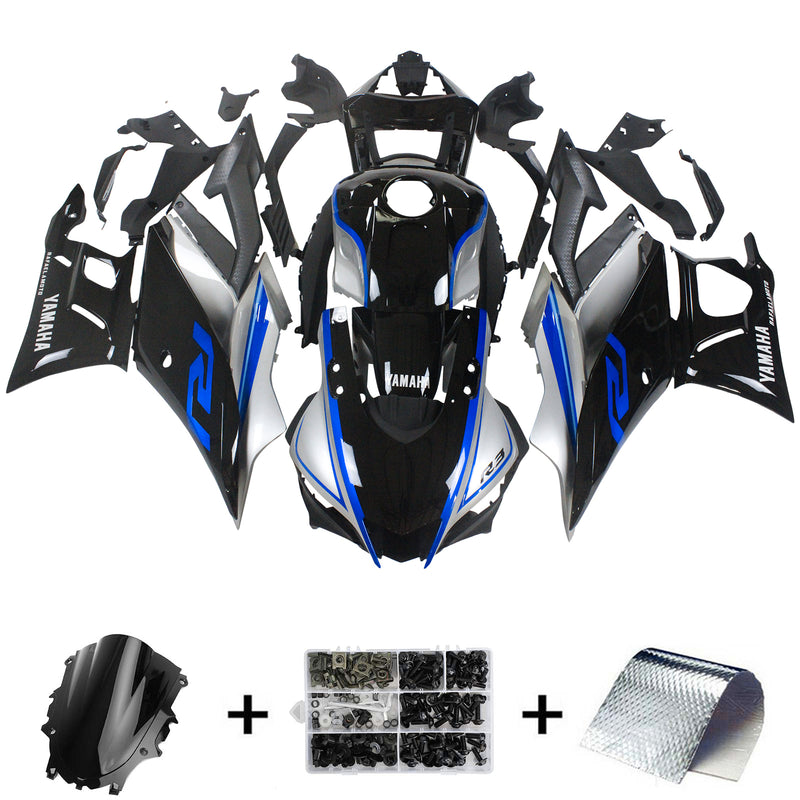 Kåpesett for Yamaha YZF-R3 R25 2019-2021 Generisk