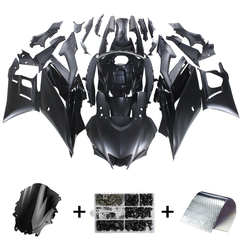 Amotopart Yamaha YZF-R3 R25 2019-2021 kåpa Set Body Plast ABS