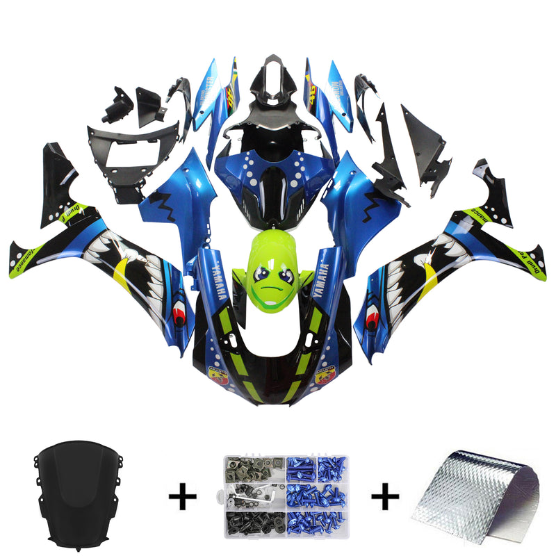 Yamaha YZF R1 2020-2024 kåpa set kropp plast ABS