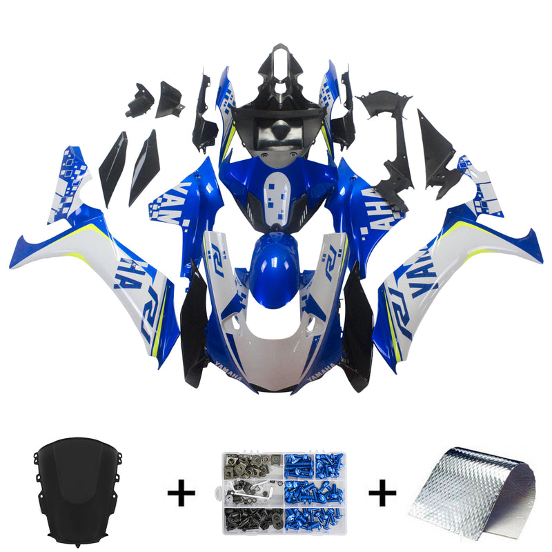 Yamaha YZF R1 2020-2024 kåpa set kropp plast ABS