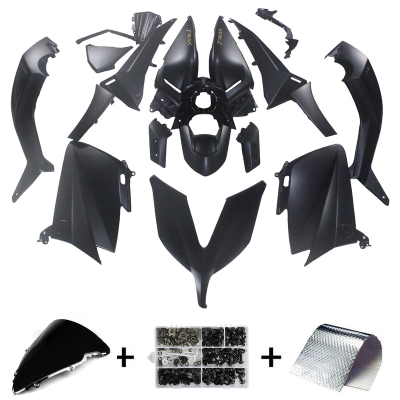 Amotopart Fairing Kit för Yamaha T-Max TMAX530 2015-2016 Kaross ABS