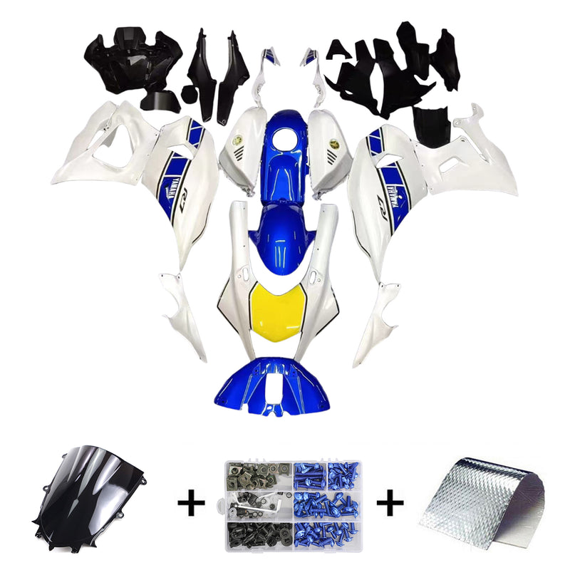 Amotopart Yamaha YZF-R7 2021-2023 kåpa Set Body Plast ABS