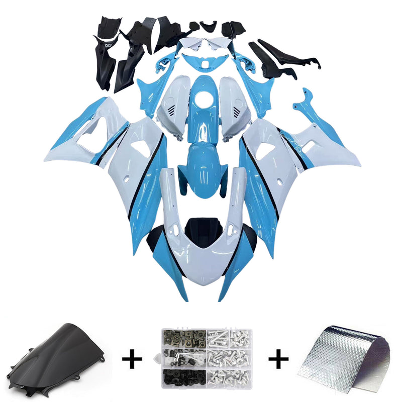 2021-2024 Yamaha YZF-R7 ruiskutussuojasarja runko muovia ABS