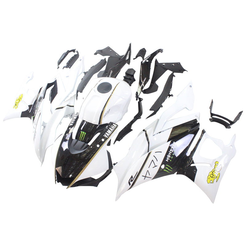 Amotopart Yamaha YZF-R3 R25 2022-2023 kåpesett Body Plastic ABS