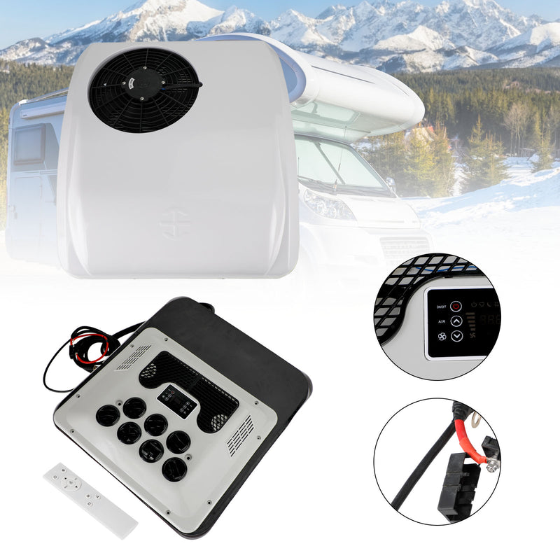 Wohnmobil-Klimaanlage mit Wärmepumpe Camper Klimaanlage auf dem Dach ohne Kanal Heizung/Kühlung