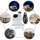 Kanavaton kattoilmastointi lämmitin/jäähdytin matkailuauton ilmastointi lämpöpumppu matkailuauto