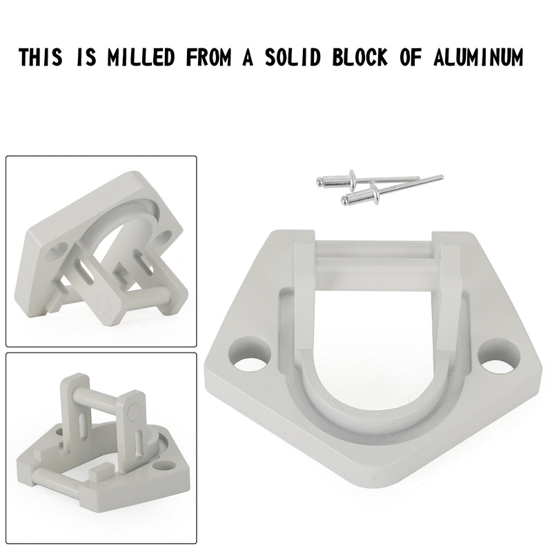 Aluminium RV Markise Maskinvare for Sunchaser II Markise Bunnbrakett Erstatning U