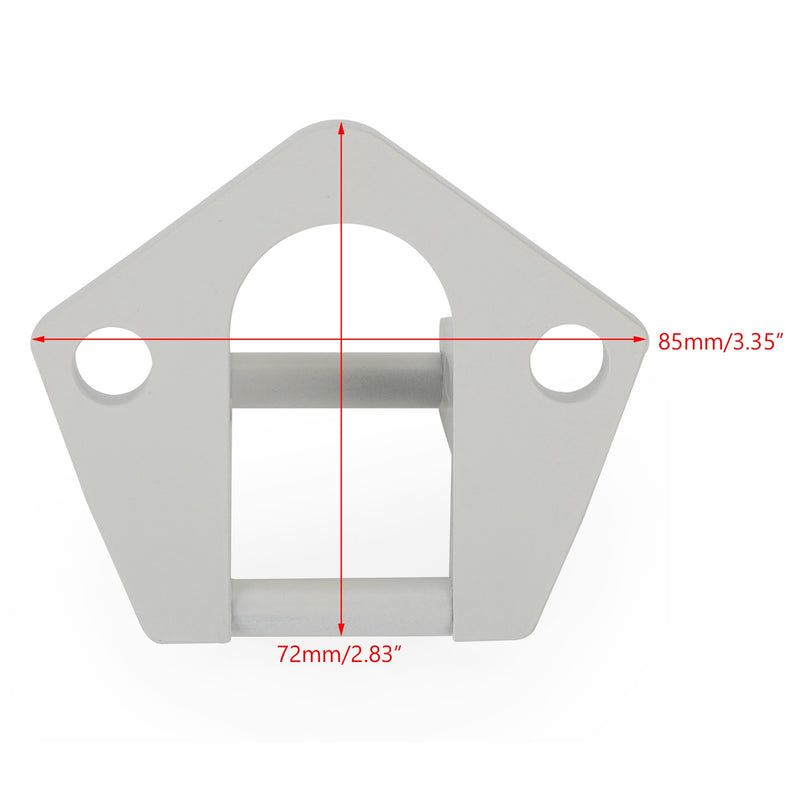 Substituição do suporte inferior do toldo Sunchaser II U Alumínio Hardware do toldo RV genérico