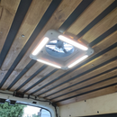 14" Caravan Bobil Takvifte Skylight Takhette Turbo Vent + LED