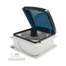 14" Wohnmobil-Dachlüfter für Caravan 3-Gang-Motor 12 V Lüfter mit Oberlicht und LED-Beleuchtung