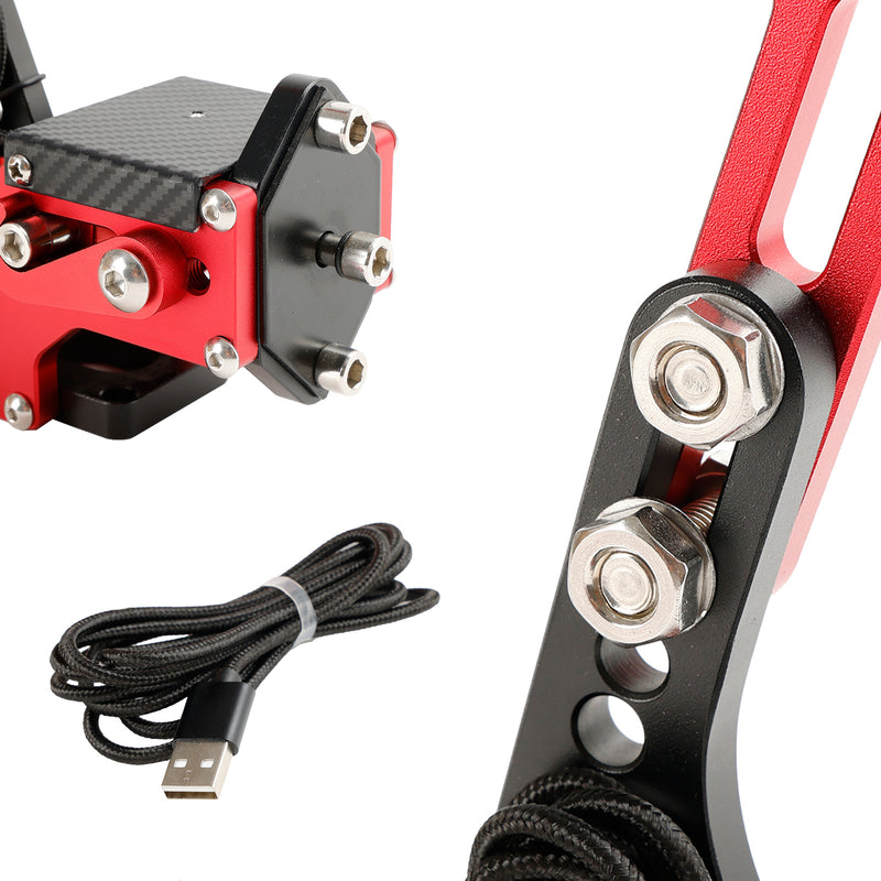 USB-Handbremse mit L-Clip und H-Schalthebel für Thrustmaster T300RS/GT-Rennspiel