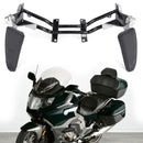 Nytt justerbart bakpassasjerarmlen for BMW K1600GTL 2011-2018 svart