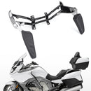 Nytt justerbart bakpassasjerarmlen for BMW K1600GTL 2011-2018 svart