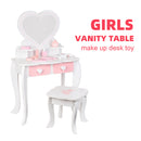 Kinder Mädchen Schminktisch Kinder Frisierspiegel Schminktisch Spiel Geschenkset