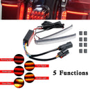 Road Glide FLHR CVO 2014-2022 Sedlová brašna LED tekoucí blinkr