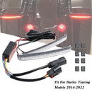 Road Glide FLHR CVO 2014-2022 Sedlová brašna LED tekoucí blinkr