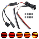 Road Glide FLHR CVO 2014-2022 Sedlová brašna LED tekoucí blinkr