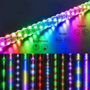 4 fot RGB LED APP Whip Lights-antenne med flaggfjernkontroll for Polaris UTV ATV