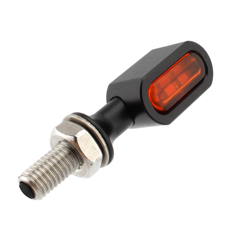 Intermitentes traseros LED con marcado mini-E para Sportster Touring Dyna Softail Generic