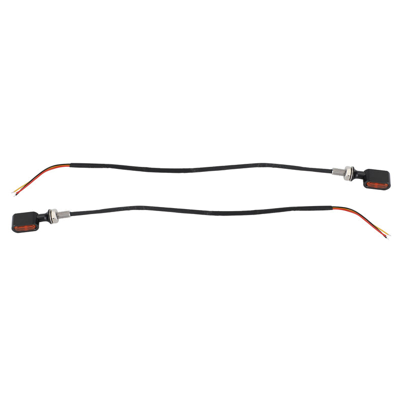 Pisca-piscas traseiros em LED com marca Mini-E para Sportster Touring Dyna Softail Generic