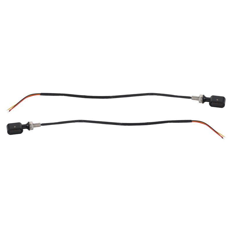 Pisca-piscas traseiros em LED com marca Mini-E para Sportster Touring Dyna Softail Generic