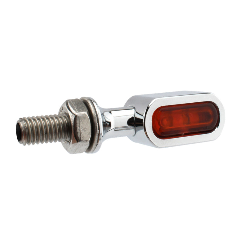 Intermitentes traseros LED con marcado mini-E para Sportster Touring Dyna Softail Generic