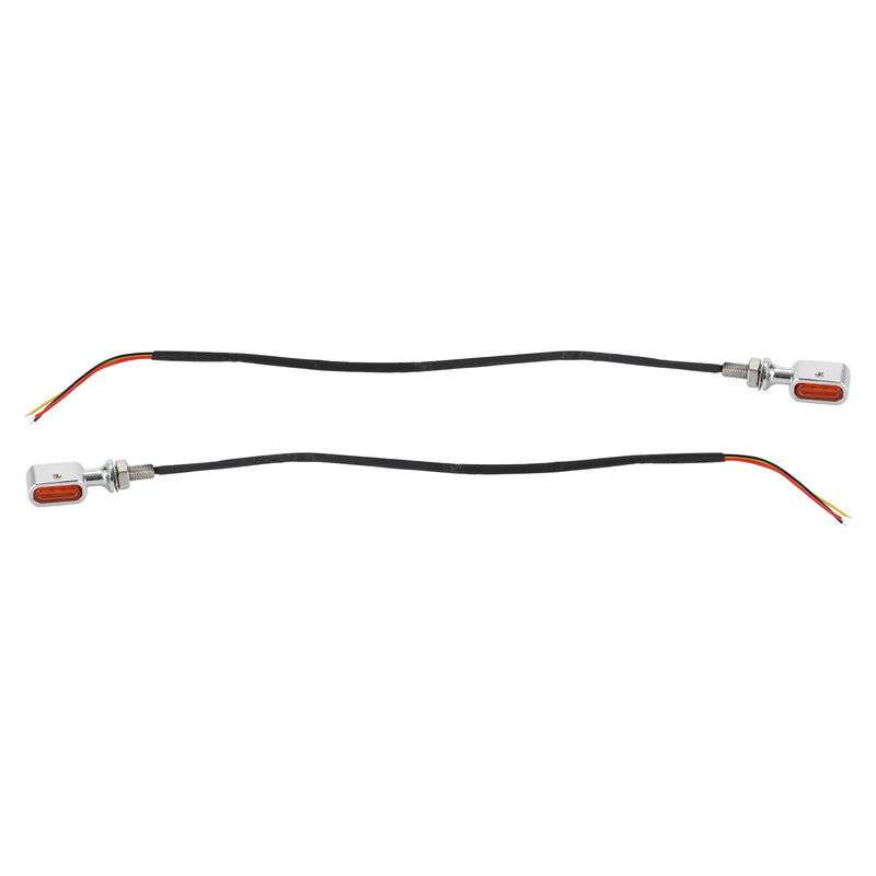 Pisca-piscas traseiros em LED com marca Mini-E para Sportster Touring Dyna Softail Generic