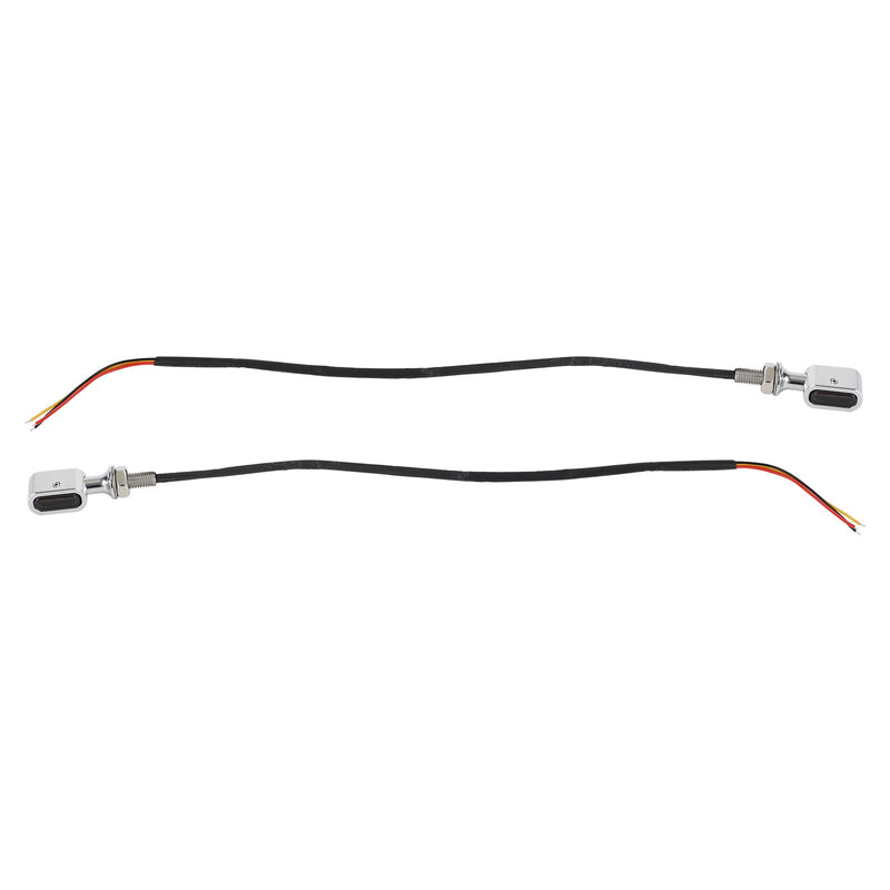 Intermitentes traseros LED con marcado mini-E para Sportster Touring Dyna Softail Generic