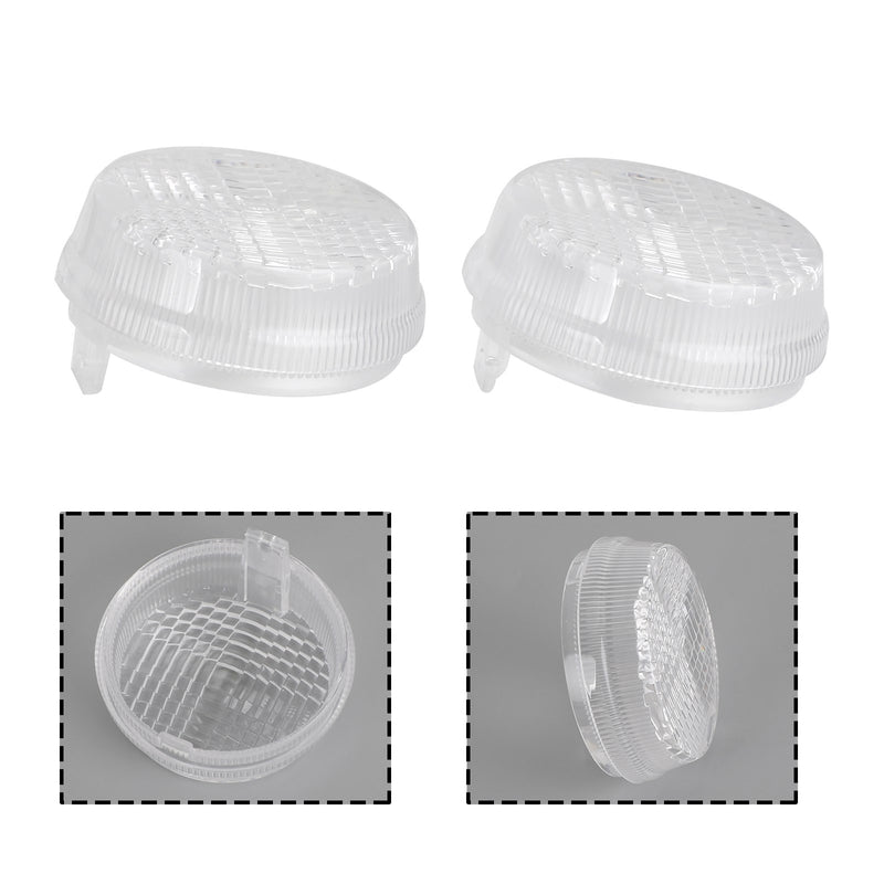 Tapa de cristal de intermitentes para Honda Shadow Spirit VT750 Vulcan VN Transparente