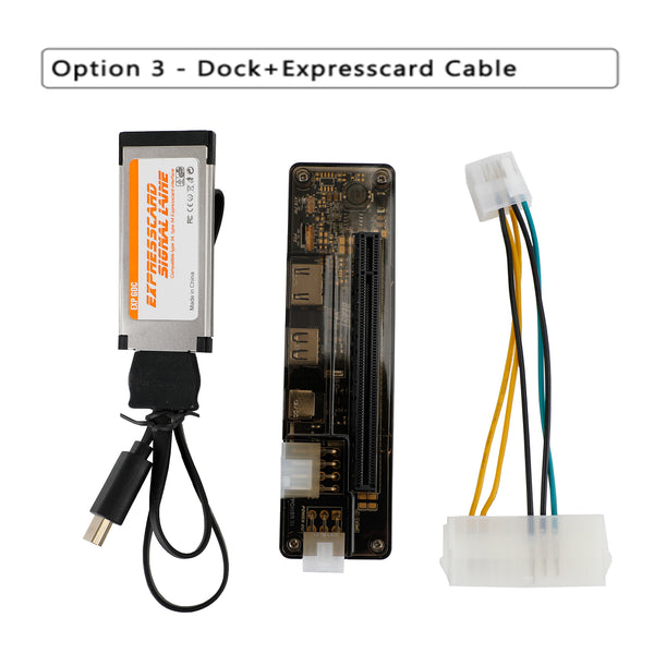 V8.5 EXP GDC PCIe PCI-E PCI kannettava ulkoinen riippumaton näytönohjain telakointi