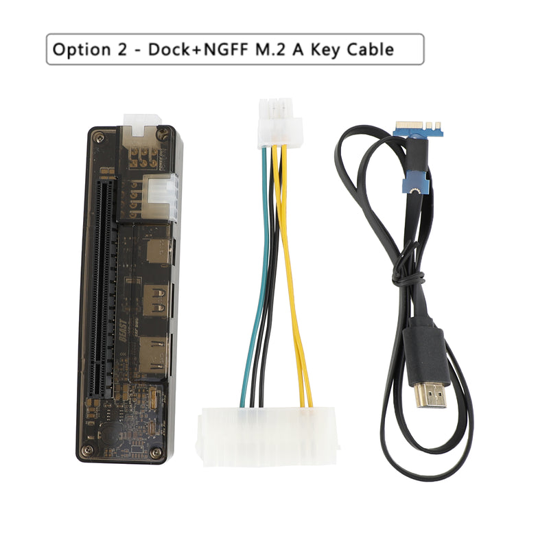 V8.5 PCI-E EXP GDC Zewnętrzna karta graficzna do laptopa Stacja dokująca karty graficznej NGFF M.2 A