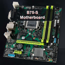 4 * DDR3 USB3.0 SATA3 NVME WIFI Bluetooth B75-S placa base de minería LGA 1155