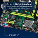 4 * DDR3 USB3.0 SATA3 NVME WIFI Bluetooth B75-S placa base de minería LGA 1155