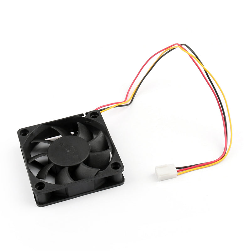 6015s Cooling Fan 60x60x15mm DC 5V CPU Pin Computer Fan 0.2A 3 Brushless