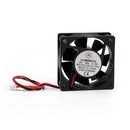 1 ud. Ventilador sin escobillas DC 24V 0.15A 6025S 60x60x25mm Ventilador de computadora con taza de 2 pines
