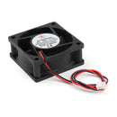 4 Uds DC ventilador sin escobillas 24V 0.15A 6025S 60x60x25mm 2 pines taza ventilador de computadora