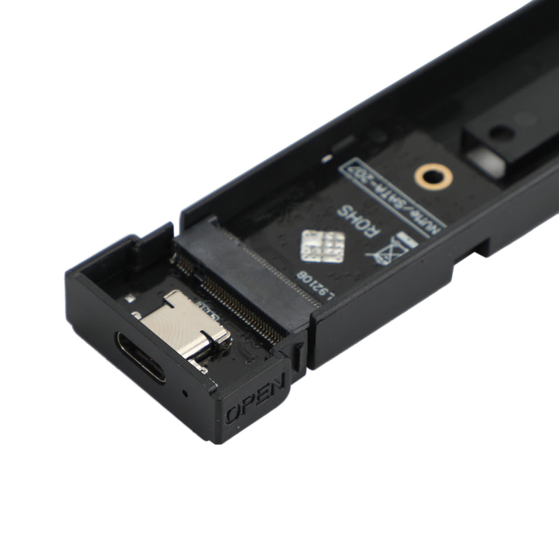 M.2 NVMe SSD till USB 3.1-fodral hårddisk Dual Protocol M2 NVME Box