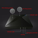 Gravador de unidade de DVD CD RW externo tipo C USB ultrafino para laptop preto