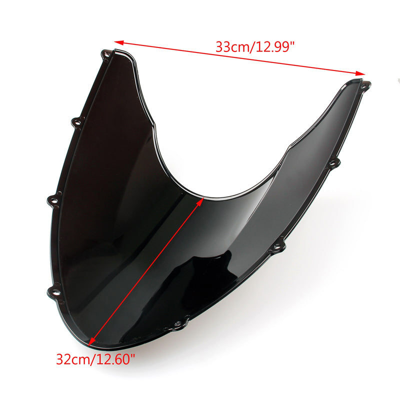 Kunststoff ABS Windschild Windschutzscheibe für Ducati 848 1098 1198 2007-2011 Generic